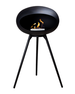 Big bioethanol fireplace for or spacious living areas 